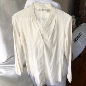 Orvis Silk Blouse Ivory